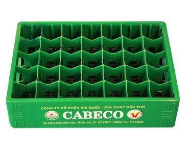 Hiep Phu Plastic 35-bottle Beer Crate (Green)
