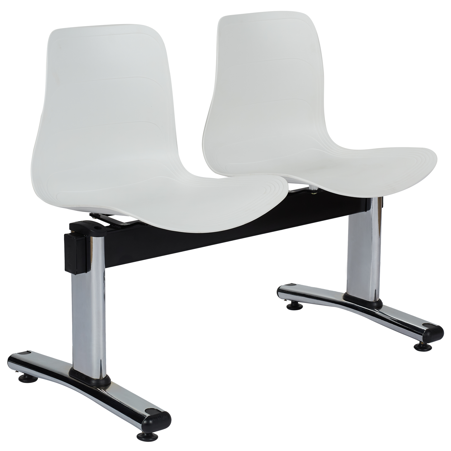 2 Seater Nickel Plated Waiting Visitor Chair HIFUWA-2S