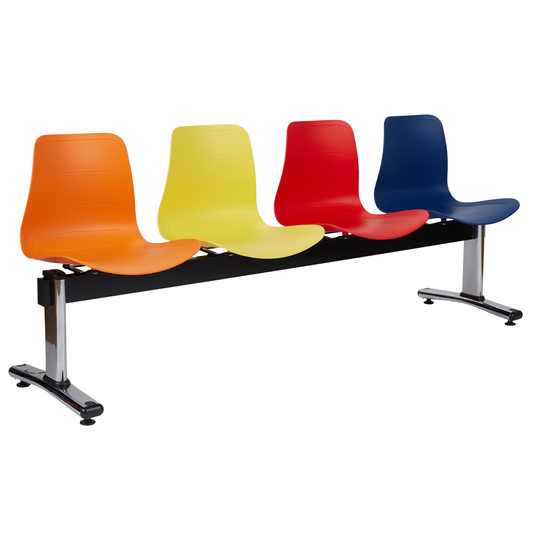 4 Seater Nickel Plated Waiting Visitor Chair HIFUWA-4S