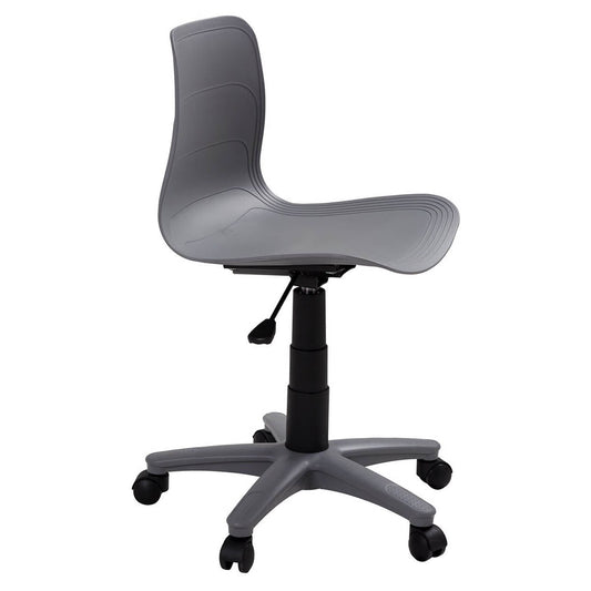 Plastic Swivel Chair Your Ultimate Outdoor Seating Solution (Gray) HIFUWA-X1