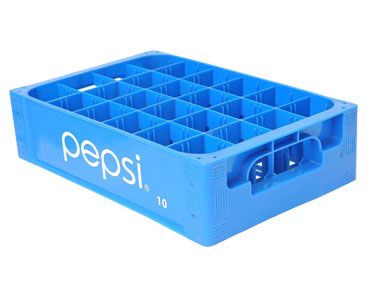 Hiep Phu Plastic 24-bottle Beer Crate (Blue - 2)