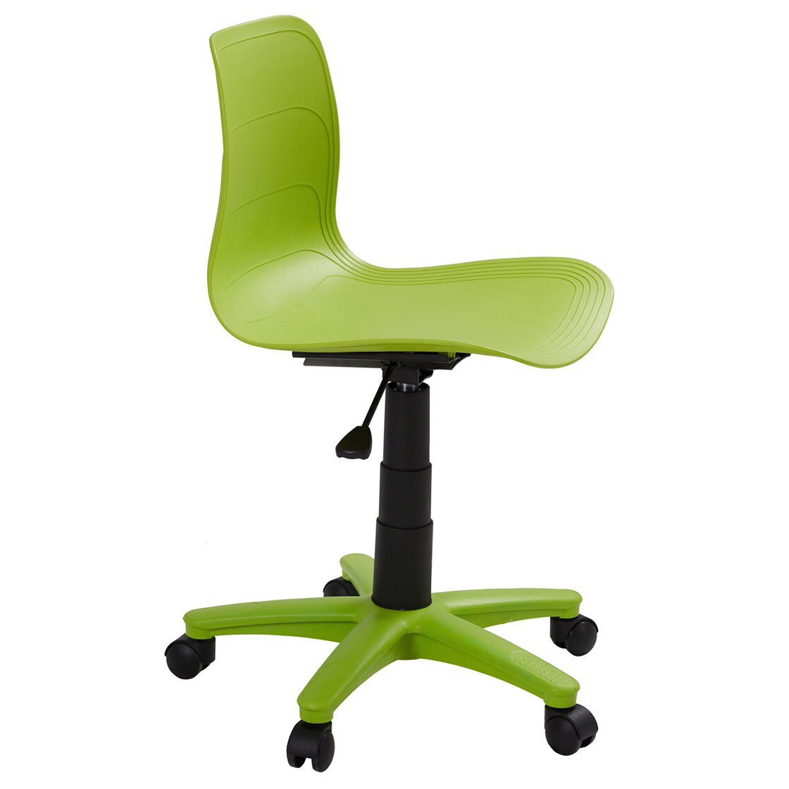 プラスチック製回転椅子 究極の屋外座席ソリューション (鮮やかなグリーン) HIFUWA-X1