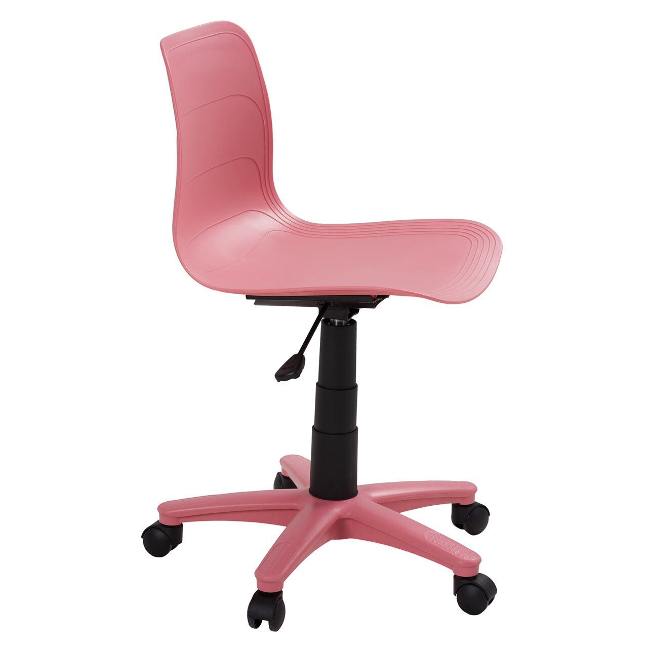 Plastic Swivel Chair Your Ultimate Outdoor Seating Solution (Pink) HIFUWA-X1