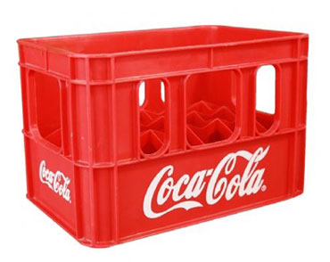 Hiep Phu Plastic 24-Bottle Beer Crate (Red)